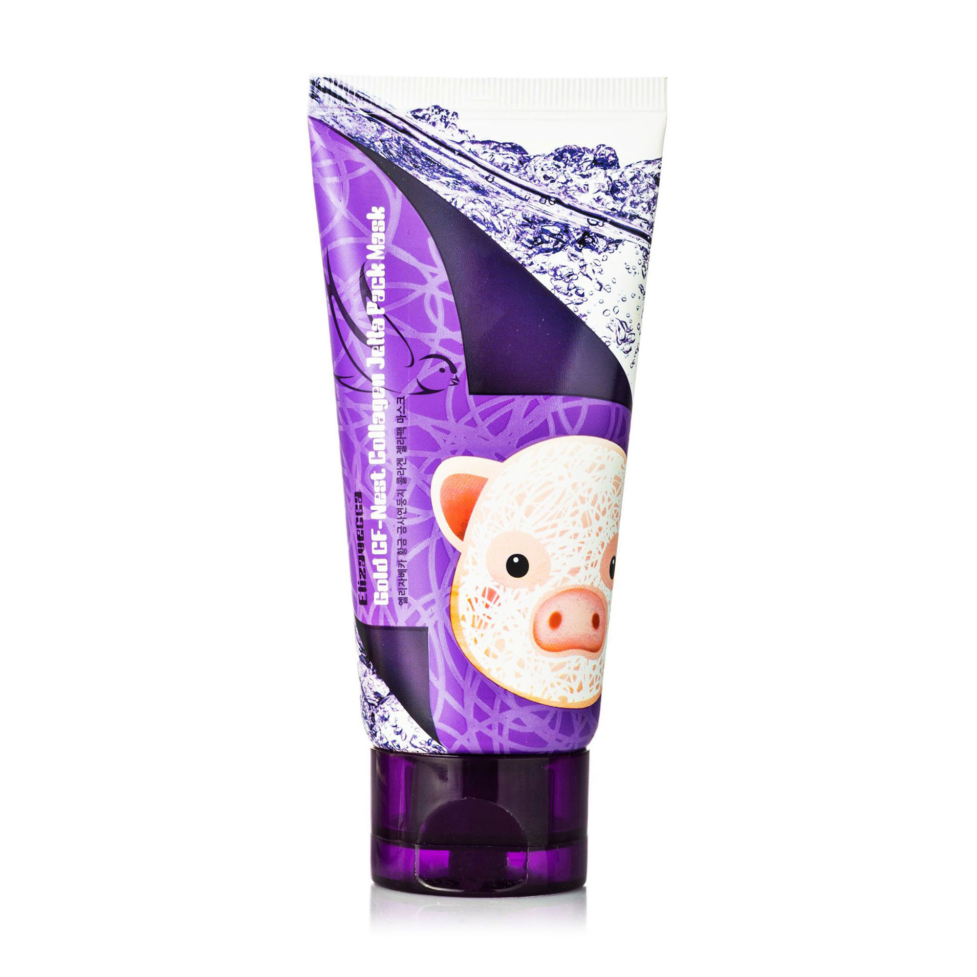 Маска-плівка для обличчя Elizavecca Face Care Gold Cf-Nest Collagen Jella Pack Mask з екстрактом ластівчиного гнізда, 80 мл
